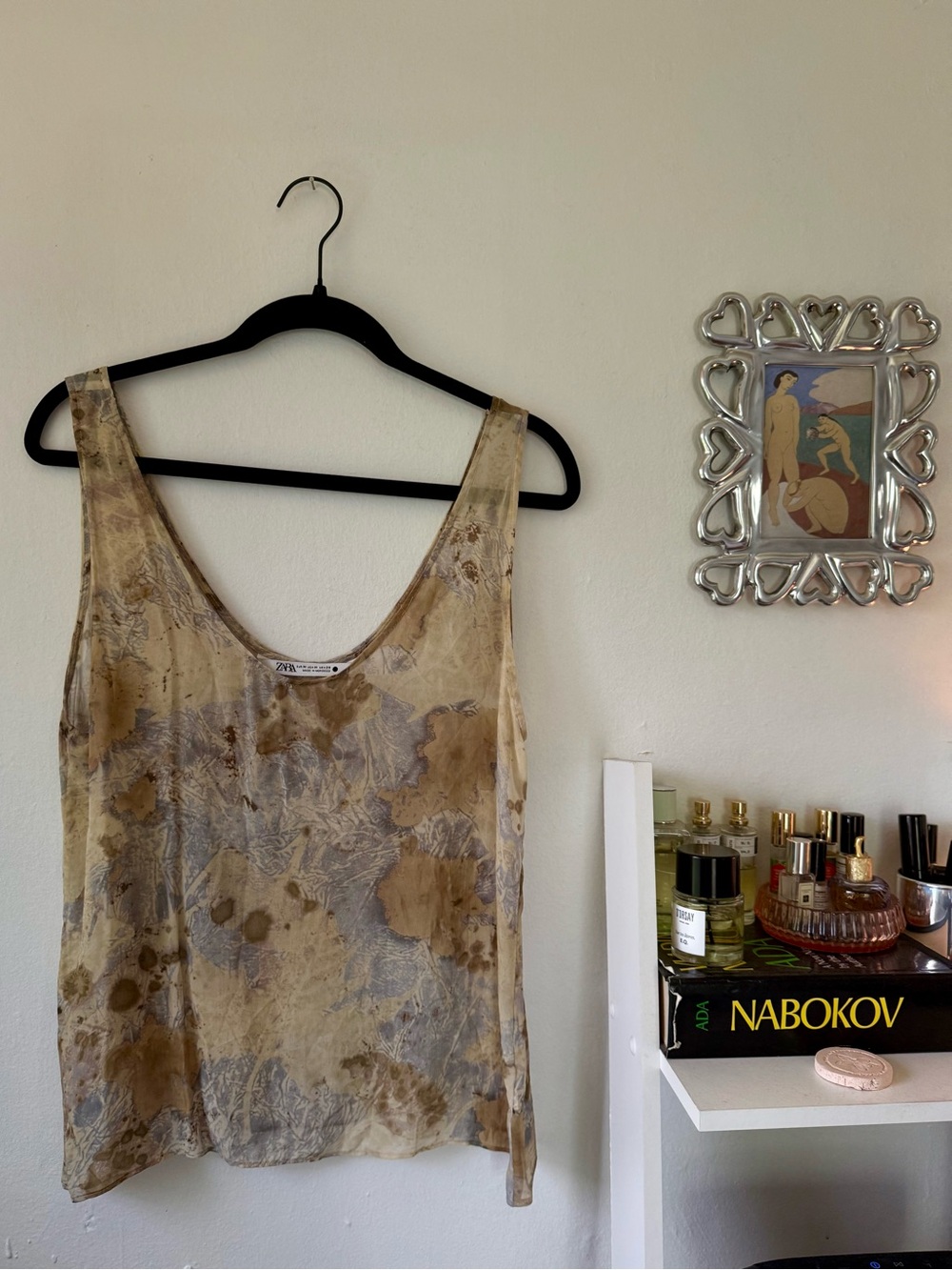 Sheer Zara top